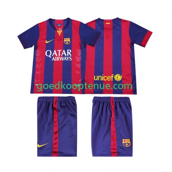 Thuis Retro Tenue van FC Barcelona 2014 2015 Kind 2-13 jaar Korte Mouw Thuis Retro Tenue van FC Barcelona 2014 2015 Kind 2-13 jaar Korte Mouw