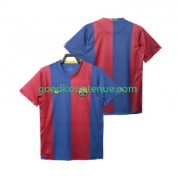 Thuis Retro Tenue van FC Barcelona 2007 Heren 2006 Korte Mouw