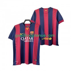 Thuis Retro Tenue van FC Barcelona 2014 2015 Heren Korte Mouw