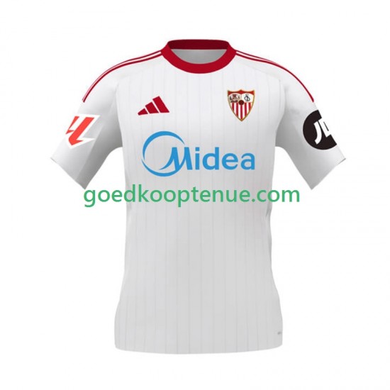 Thuis Tenue van Sevilla FC Heren 2025-26 Korte Mouw