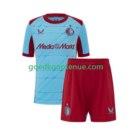 3de Tenue van Feyenoord Rotterdam Kind 2-13 jaar 2025-26 Korte Mouw