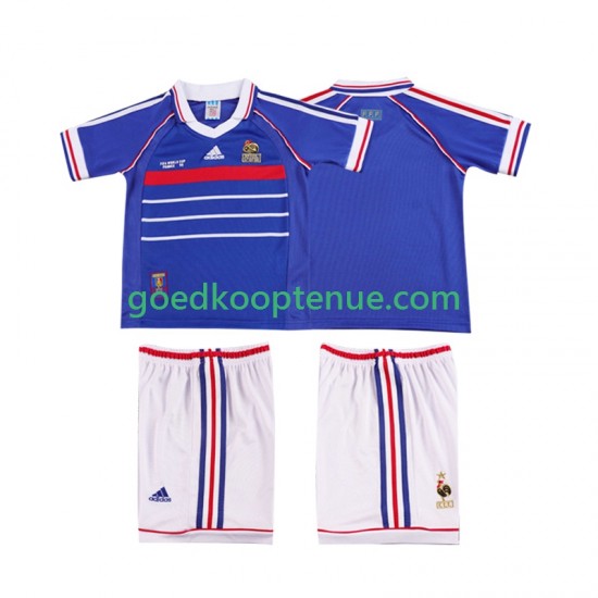 Thuis Retro Tenue van Frankrijk Kind 2-13 jaar 1998 Korte Mouw Thuis Retro Tenue van Frankrijk Kind 2-13 jaar 1998 Korte Mouw