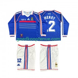 Thuis Retro Tenue van Frankrijk Henry 12 Kind 2-13 jaar 1998 Lange Mouw