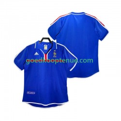 Thuis Retro Tenue van Frankrijk 2000 Heren Korte Mouw