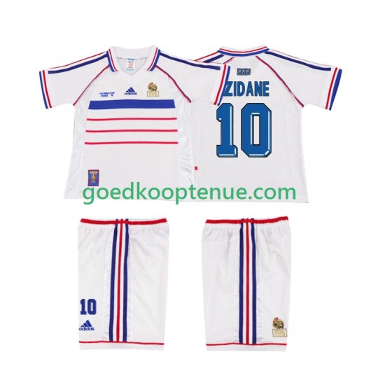 Uit Retro Tenue van Frankrijk ZIDANE 10 Kind 2-13 jaar 1998 Korte Mouw Uit Retro Tenue van Frankrijk ZIDANE 10 Kind 2-13 jaar 1998 Korte Mouw