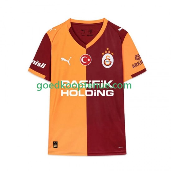 Thuis Tenue van Galatasaray Heren 2025-26 Korte Mouw