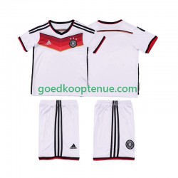 Thuis Retro Tenue van Duitsland 2014 Kind 2-13 jaar Korte Mouw
