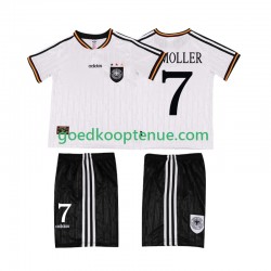 Thuis Retro Tenue van Duitsland Moller 7 1996 Kind 2-13 jaar Korte Mouw