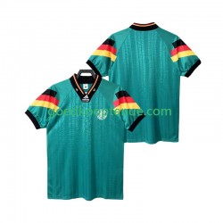 Uit Retro Tenue van Duitsland 1992 Heren Korte Mouw