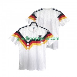 Thuis Retro Tenue van Duitsland 1990 Heren Korte Mouw