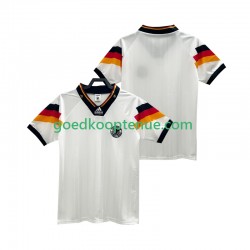 Thuis Retro Tenue van Duitsland 1992 Heren Korte Mouw