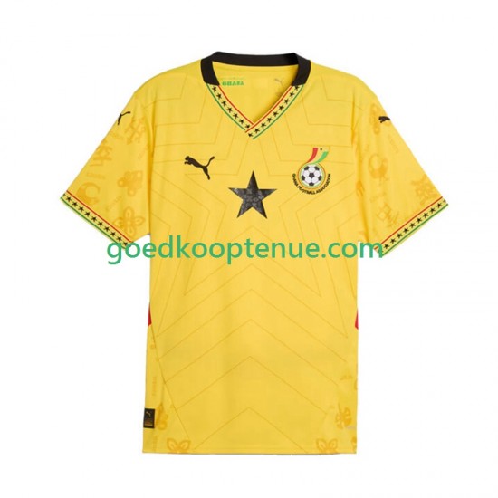 Uit Tenue van Ghana Heren 2025 Korte Mouw
