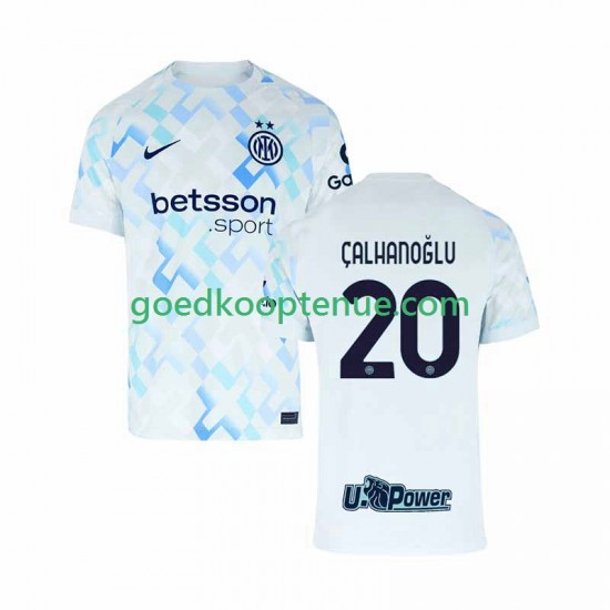 Uit Tenue van Inter Milan Hakan Calhanoglu 20 Heren 2025-26 Korte Mouw