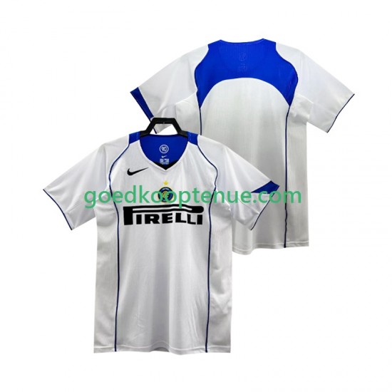 Uit Retro Tenue van Inter Milan 2005 Heren 2004 Korte Mouw Uit Retro Tenue van Inter Milan 2005 Heren 2004 Korte Mouw