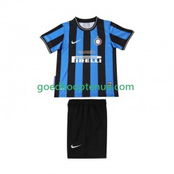 Thuis Retro Tenue van Inter Milan 2009 Kind 2-13 jaar 2010 Korte Mouw