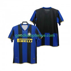 Thuis Retro Tenue van Inter Milan Champions League 2009 Heren 2008 Korte Mouw