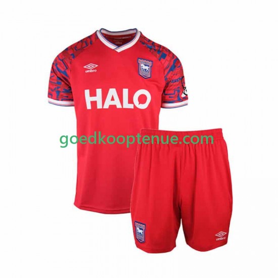Uit Tenue van Ipswich Town Kind 2-13 jaar 2025-26 Korte Mouw Uit Tenue van Ipswich Town Kind 2-13 jaar 2025-26 Korte Mouw