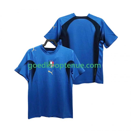 Thuis Retro Tenue van Italië Heren 2006 Korte Mouw