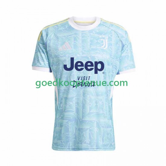 Uit Tenue van Juventus Heren 2025-26 Korte Mouw