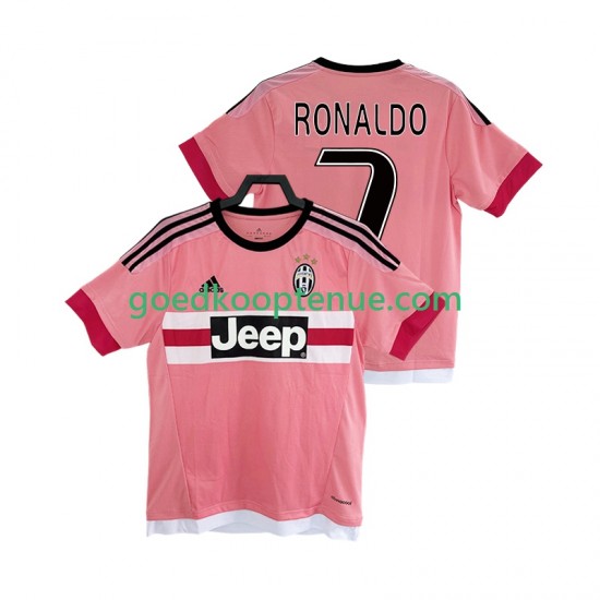 Uit Retro Tenue van Juventus Cristiano Ronaldo 7 2016 2017 Heren Korte Mouw