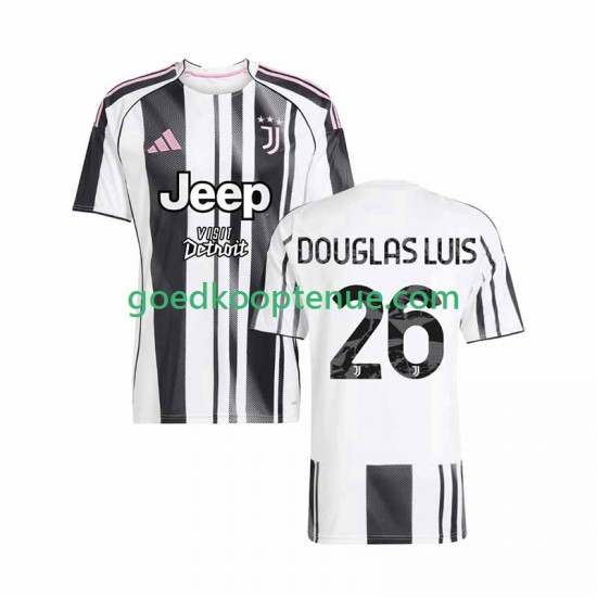 Thuis Tenue van Juventus Douglas Luiz 26 Heren 2025-26 Korte Mouw