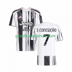 Thuis Tenue van Juventus Francisco Conceicao 7 Heren 2025-26 Korte Mouw