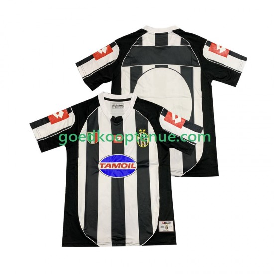 Thuis Retro Tenue van Juventus 2003 Heren 2002 Korte Mouw