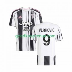 Thuis Tenue van Juventus Vlahovic 9 Heren 2025-26 Korte Mouw