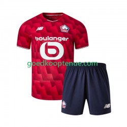 Thuis Tenue van LOSC Lille Kind 2-13 jaar 2025-26 Korte Mouw