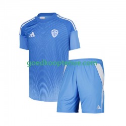 Thuis Tenue van Leeds United Keepersshirt Kind 2-13 jaar 2025-26 Korte Mouw
