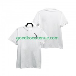 Thuis Retro Tenue van Leeds United 1972 Heren Korte Mouw