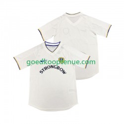 Thuis Retro Tenue van Leeds United 2000 2001 Heren Korte Mouw