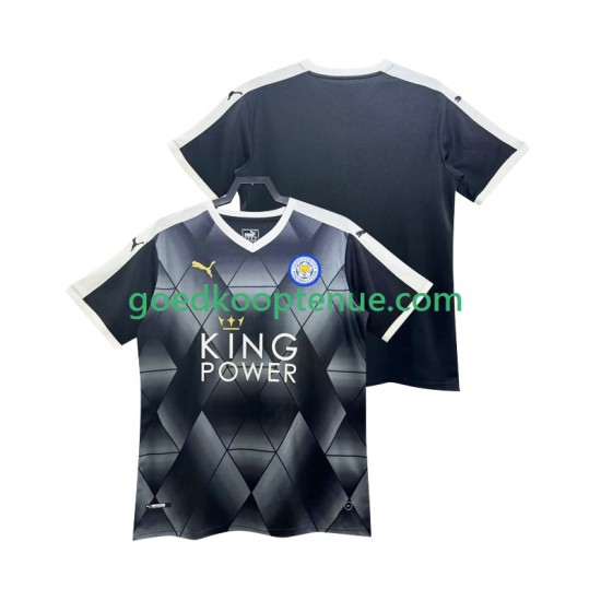 Uit Retro Tenue van Leicester City 2014 2015 Heren Korte Mouw