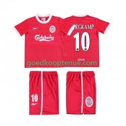Thuis Retro Tenue van Liverpool BERGKAMP 10 LWP 1997 Kind 2-13 jaar 1998 Korte Mouw