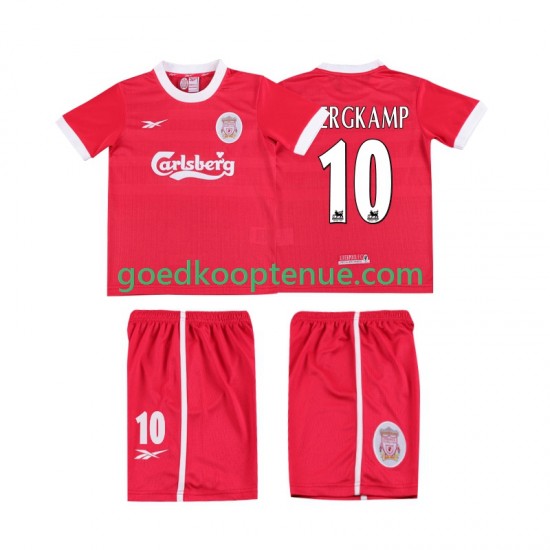 Thuis Retro Tenue van Liverpool BERGKAMP 10 LWP 1997 Kind 2-13 jaar 1998 Korte Mouw Thuis Retro Tenue van Liverpool BERGKAMP 10 LWP 1997 Kind 2-13 jaar 1998 Korte Mouw