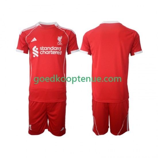 Thuis Tenue van Liverpool Kind 2-13 jaar 2025-26 Korte Mouw Thuis Tenue van Liverpool Kind 2-13 jaar 2025-26 Korte Mouw