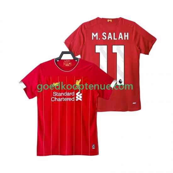 Thuis Retro Tenue van Liverpool M SALAH 11 2019 2020 Heren Korte Mouw