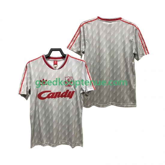 Uit Retro Tenue van Liverpool 1989 1991 Heren Korte Mouw