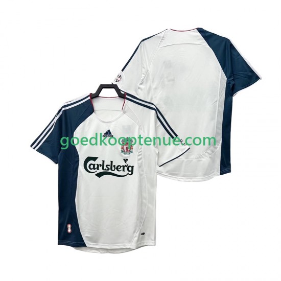 Uit Retro Tenue van Liverpool Heren 2008 2006 Korte Mouw
