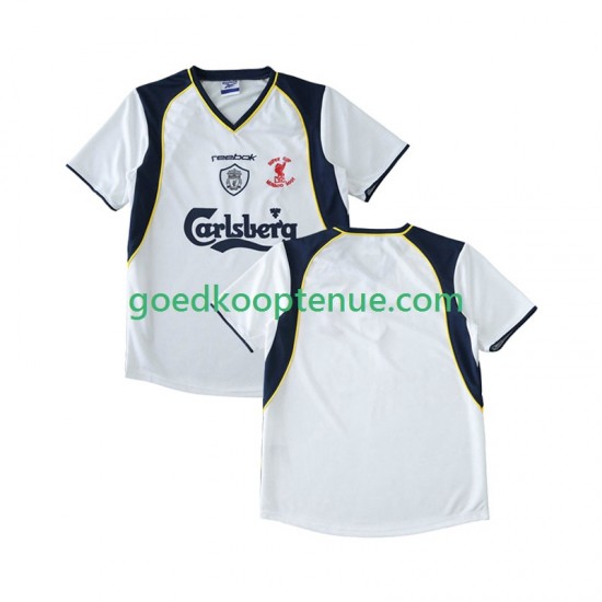 Uit Retro Tenue van Liverpool LWP 2001 Heren 2002 Korte Mouw