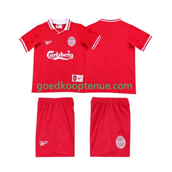Thuis Retro Tenue van Liverpool LWP 1996 1997 Kind 2-13 jaar Korte Mouw
