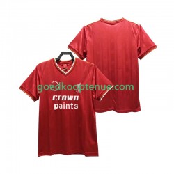 Thuis Retro Tenue van Liverpool 1985 1986 Heren Korte Mouw