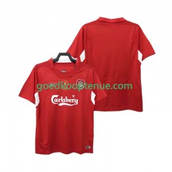 Thuis Retro Tenue van Liverpool 2005 Heren 2004 Korte Mouw