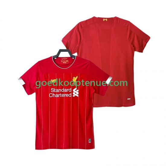 Thuis Retro Tenue van Liverpool 2019 2020 Heren Korte Mouw