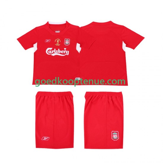 Thuis Retro Tenue van Liverpool LWP 2005 Heren 2004 Korte Mouw