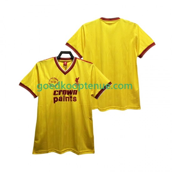 3de Retro Tenue van Liverpool 1985 1986 Heren Korte Mouw