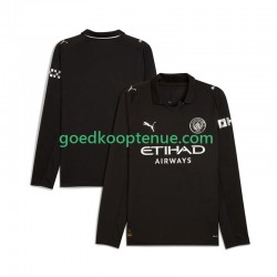 Uit Tenue van Manchester City Heren 2025-26 Lange Mouw