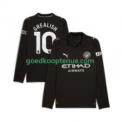Uit Tenue van Manchester City Jack Grealish 10 Heren 2025-26 Lange Mouw