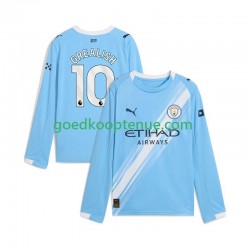 Thuis Tenue van Manchester City Jack Grealish 10 Heren 2025-26 Lange Mouw
