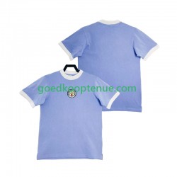 Thuis Retro Tenue van Manchester City 1972 Heren Korte Mouw